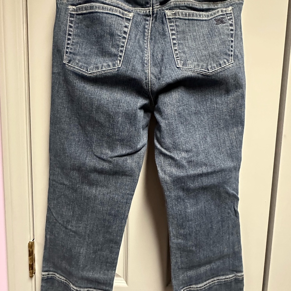 Simply Vera Vera Wang Blue Straight Leg Jeans - Picture 3 of 3